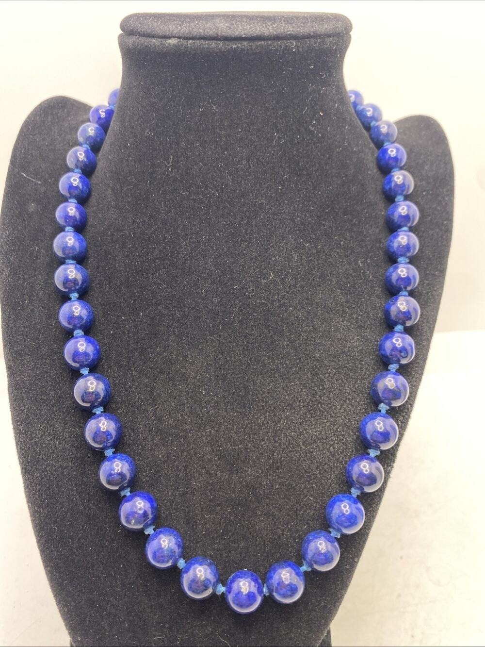 Lapis Lazuli Blue Womens Necklace